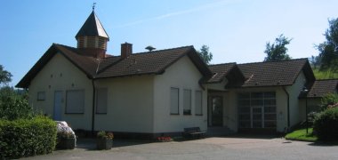 Ansicht des Dorfgemeinschaftshauses Mündershausen.